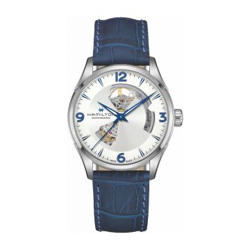 Hamilton Jazzmaster Open Heart 42 Stainless Steel / Silver