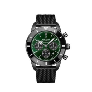 Breitling Superocean Heritage II B01 Chronograph 44 Blacksteel / Green
