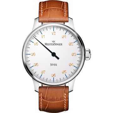MeisterSinger N°01 White Ø 43mm