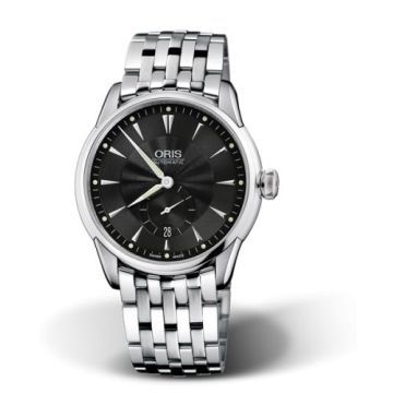 Oris Artelier Small Second Date 40 Stainless Steel / Black / Bracelet