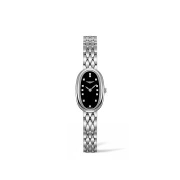Longines Symphonette S Black / Bracelet