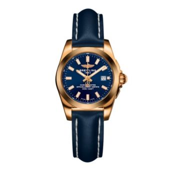 Breitling Galactic 29 Rose Gold / Horizon Blue / Calf