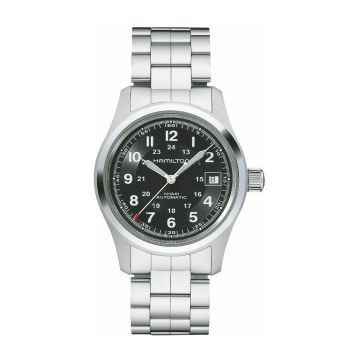 Hamilton Khaki Field Automatic 38 Stainless Steel / Black / Bracelet