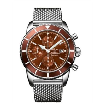 Breitling Superocean Heritage 46 Chronograph Stainless Steel / Bronze / Bronze / Milanese