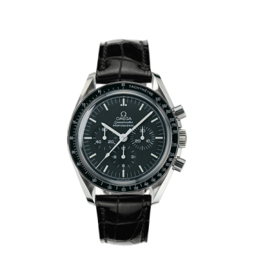 Omega Speedmaster Professional Moonwatch Plexi / See-Through / Leather