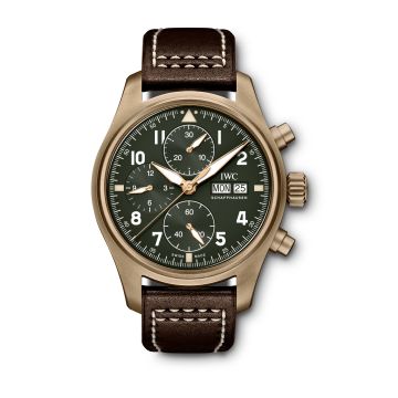 IWC Schaffhausen Pilot's Watch Spitfire Chronograph Spitfire Bronze / Green
