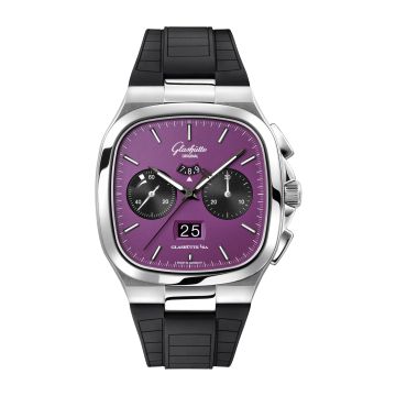 Glashütte Original Seventies Chronograph Panorama Date Stainless Steel / Plasma / Rubber