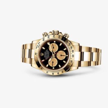 Rolex Daytona Yellow Gold Black Champagne