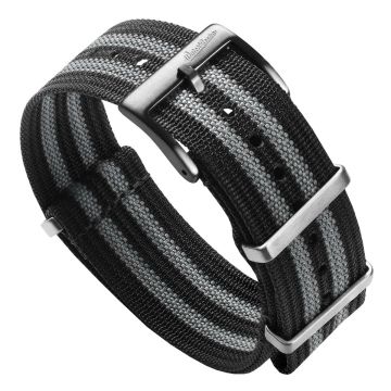 WatchGecko Ridge British Military Watch Strap - Classic Bond - 21mm