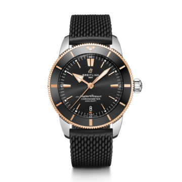 Breitling Superocean Heritage II B20 Automatic 44 Stainless Steel - Red Gold / Black / Rubber / Folding