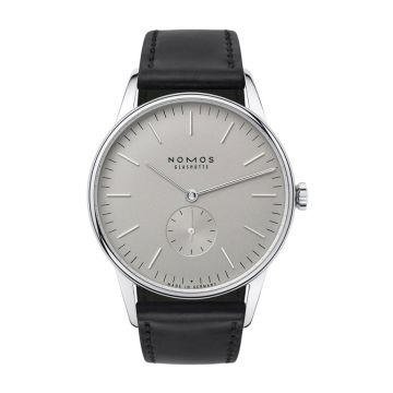 Nomos Glashütte Orion 38 Gray / Open Case Back