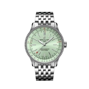Breitling Navitimer 1 35 Automatic Stainless Steel / Mint Green / Bracelet