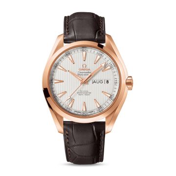 Omega Seamaster Aqua Terra 150M Co-Axial 43 Annual Calendar Red Gold / Silver