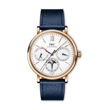 IWC Schaffhausen Portofino Perpetual Calendar Rose Gold / Silver
