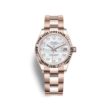 Rolex Datejust 31 Rose Gold / Fluted / MOP / Oyster