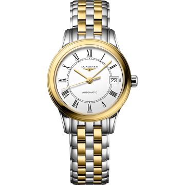 Longines Flagship 26 Automatic Two Tone White Roman