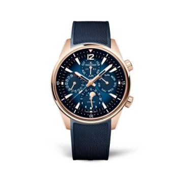 Jaeger-LeCoultre Polaris Perpetual Calendar Pink Gold / Blue