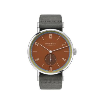 Nomos Glashütte Tangente 38 Datum Sportbunt