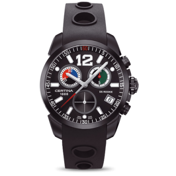 Certina DS Rookie Chronograph Black