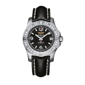 Breitling Colt 36 Diamond / Volcano Black / Calf