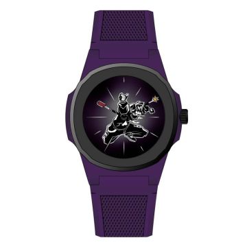 Black Corner Black Dynamite Black Corner x Anka - Violet, Gris & Noir