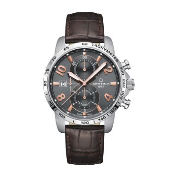 Certina DS Podium Chronograph Automatic Stainless Steel / Grey