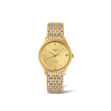 Longines Lyre 30 Automatic PVD Gold / Champagne / Bracelet