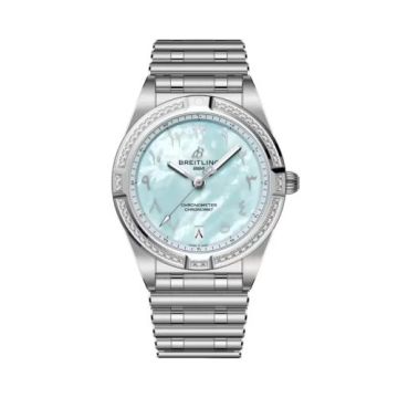 Breitling Chronomat 32 Stainless Steel - Diamond / MOP - Arabic