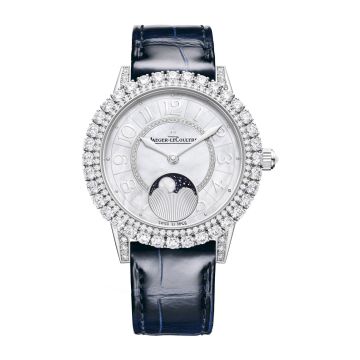 Jaeger-LeCoultre Rendez-Vous Dazzling Moon White Gold / MOP / Alligator
