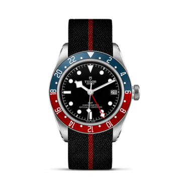 Tudor Black Bay GMT Stainless Steel / Black / Pepsi / Fabric