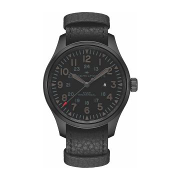 Hamilton Khaki Field Mechanical 50 PVD / Black