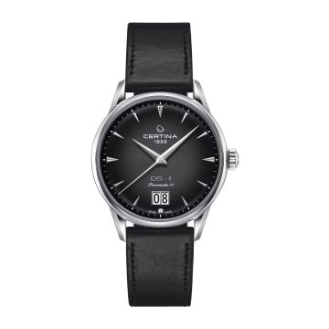 Certina DS-1 Big Date Powermatic 80 Stainless Steel / Grey