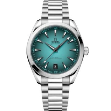Omega Seamaster Aqua Terra 150M Master Chronometer 41 Stainless Steel / Turquoise / Bracelet