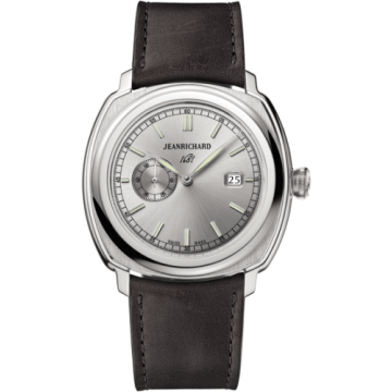 JeanRichard 1681 Small Seconds Stainless Steel / Silver / Barenia