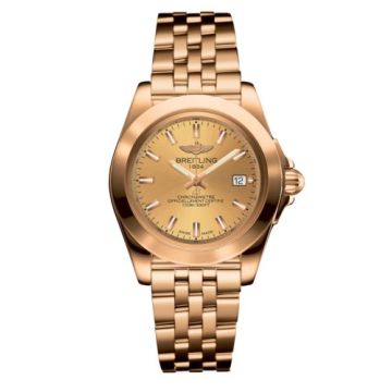 Breitling Galactic 32 Sleek Edition Rose Gold / Golden Sun / Bracelet