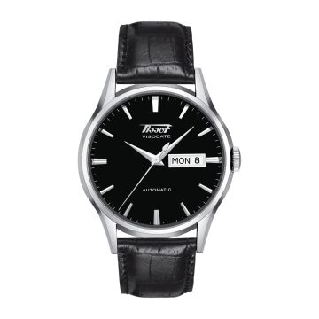 Tissot Visodate Automatic Stainless Steel / Black / Strap