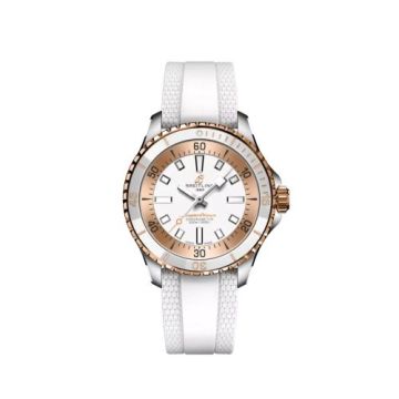 Breitling SuperOcean Automatic 36 Stainless Steel - Red Gold / White / USA