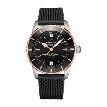 Breitling Superocean Heritage II B20 Automatic 42 Stainless Steel - Red Gold / Black / Rubber / Folding