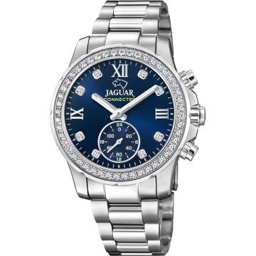 Jaguar Connected Lady Silver / Blue 37mm