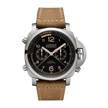 Panerai Luminor 1950 47 Regatta PCYC 3 Days Chrono Flyback Automatic Titanium / Black