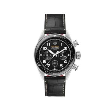 TAG Heuer Autavia Heuer 02 Chronometer Flyback Stainless Steel / Black