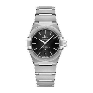 Omega Constellation Master Chronometer 36 Stainless Steel / Black / Bracelet