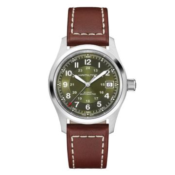 Hamilton Khaki Field Auto 38 Stainless Steel / Green