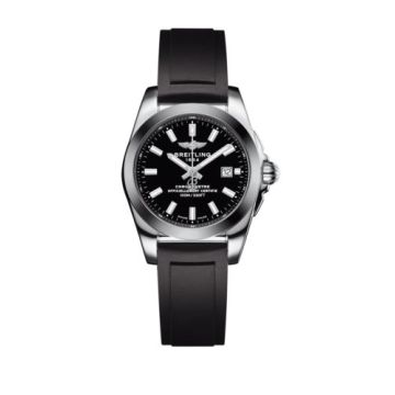 Breitling Galactic 29 Stainless Steel / Trophy Black / Rubber