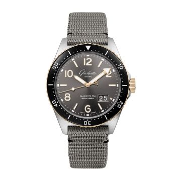Glashütte Original SeaQ Panorama Date Stainless Steel / Red Gold / Grey / Synthetic - Folding
