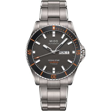 Mido Ocean Star 200 Titanium / Grey / Bracelet