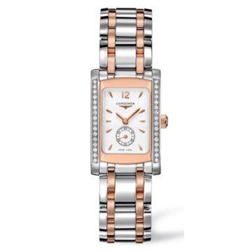Longines DolceVita 20 Quartz Two Tone Pink Diamond