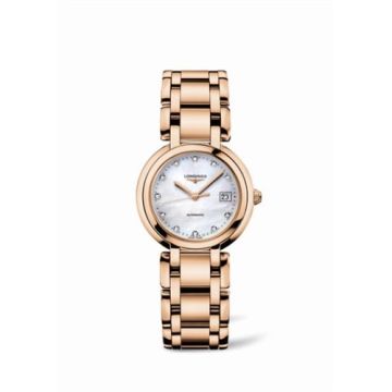Longines PrimaLuna Automatic 30 Pink Gold MOP