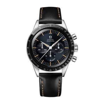 Omega Speedmaster First Omega in Space Master Chronometer Stainless Steel / Blue-Grey