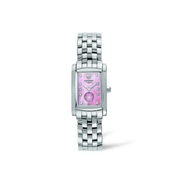 Longines DolceVita 20 Quartz Stainless Steel Pink MOP
